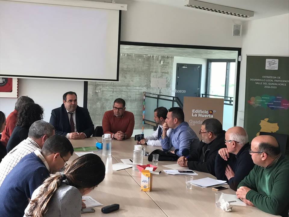  Una delegaci�n marroqu� visita el Valle del Guadalhorce para conocer su modelo de desarrollo territorial